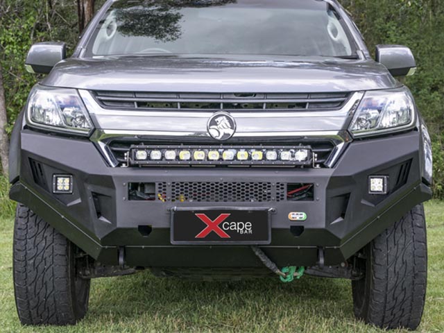 EFS Xcape Bull Bar Suitable for Holden Colorado/TrailBlazer 2016-20 (Each) - XEB-HOL-02
